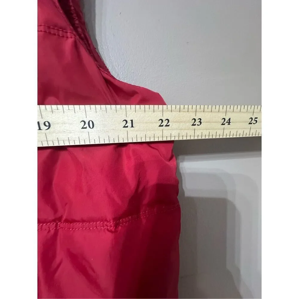 NWOT Orvis Essex Duck Down Bright Red Duck Down Puffer Vest Men's Medium